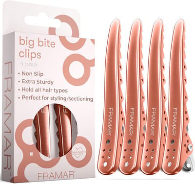 Professionele Roze Gouden Haarclips - Krokodillenclips voor Stijlen en Knippen
