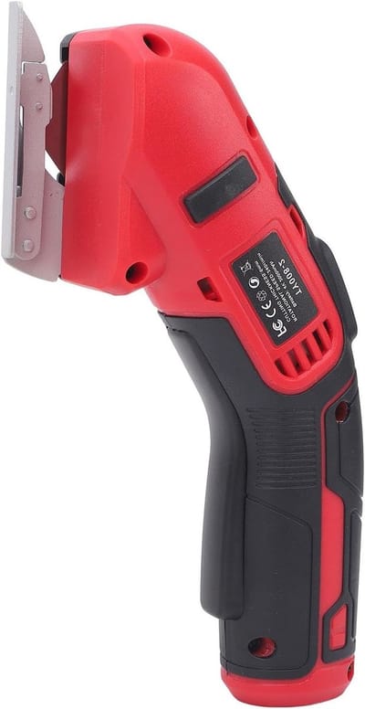 Elektrische Mini Cutter - Krachtige Schaar - Stoffen Snijden - Ergonomisch Ontwerp - 23 cm - Zwart