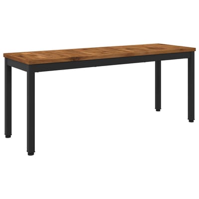 vidaXL - Tuinbank - 108,5 - x - 35 - x - 45 - cm - Massief - Acacia - Hout - Rechthoekig
