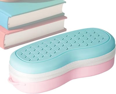 Zwembril Etui | Zwembril Opbergcase - Silicone Organizer Voor Sportbrillen Bij Duiken Reizen En Zomer Zwembad Gebruik