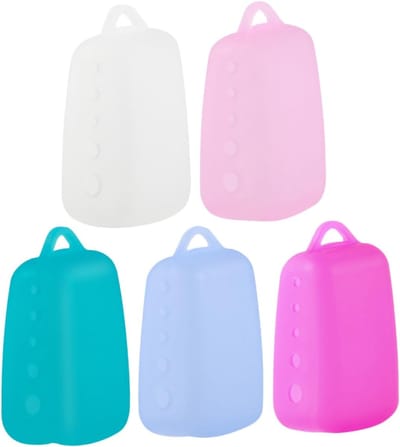 Tandenborstel Hoezen - Beschermkapjes - Hygiënisch Reizen - Zacht Siliconen Materiaal - 3.5 cm - Assorti