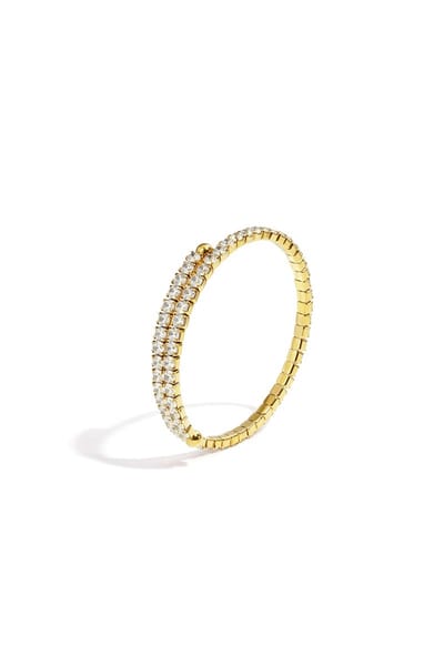 Goudlief Roestvrijstalen manchet armbanden - Cirkel - Dagelijks - Dames sieraden - Goudkleur - Verkleurt niet - Cadeau - Goudlief.nl
