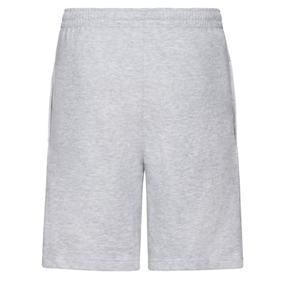 Fruit of the Loom Unisex Jersey Shorts voor volwassenen (Heide Grijs)