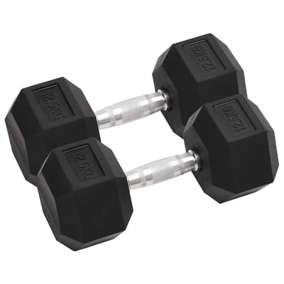 vidaXL - Halters - 2 - st - 12,5 - kg - totaal - gietijzer