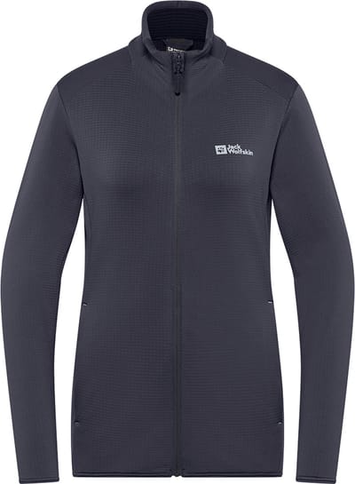 Jack Wolfskin KOLBENBERG FZ W Dames Outdoorvest - graphite - S