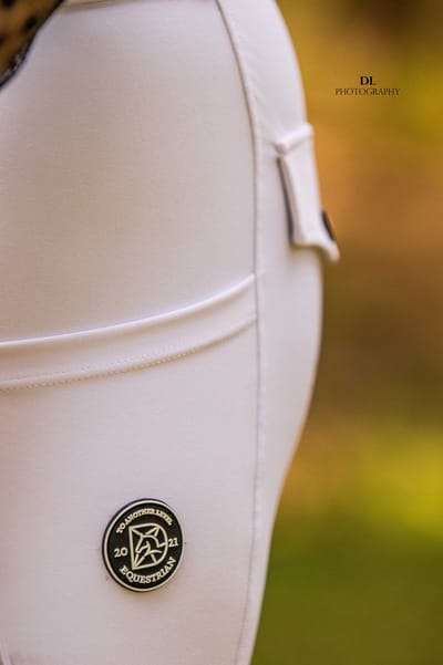 Donley - Acascalini - White- paardrijleggings - paardrijlegging - paardrijbroek - super fijne stof - maat 34- paardenbroek - paardrij broek - paardrij legging - legging - siliconen grip