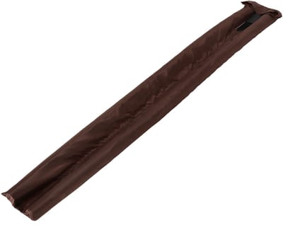 KOTARBAU® Dubbele Tochtstopper, Tochtstrip, Polyethyleenschuim, 95 cm, Bruin, Deurafdichting, 30 mm, Deurbodemafdichting, Schallschutz, Windstopper, Isolatie voor Binnendeur en Buitendeur
