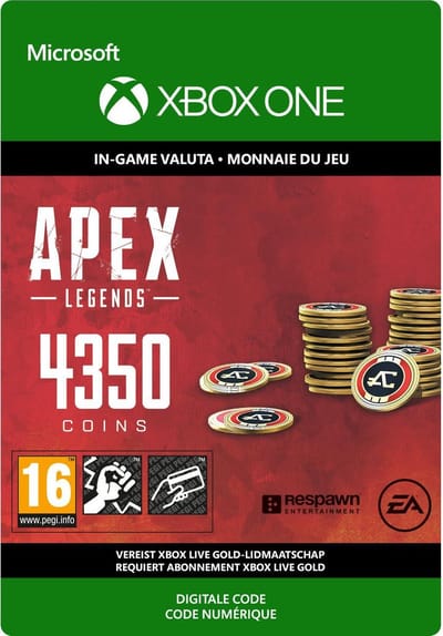 APEX Legends: 4.000 (+ 350 Bonus) Coins - Xbox One download