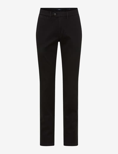 Eurex Heren Flatfrontbroek  Style JOHN BLACK, zwart, maat 48