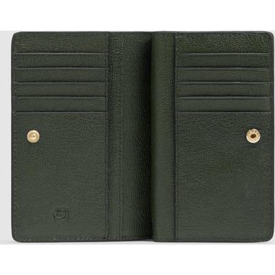 Middelgrote portemonnee vrouw Piquadro PD6661W140R-N Zwart