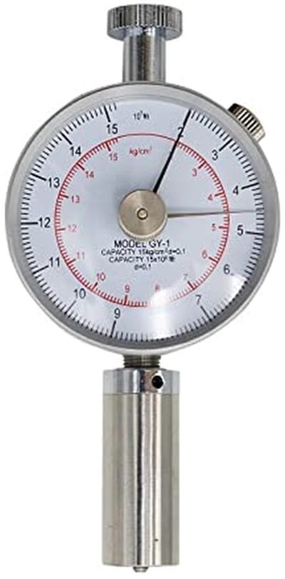 Hardheidsmeter Fruit - Sclerometer Penetratiemeter - Kwaliteitscontrole Fruit - Draagbare Digitale Meter - 1 kg - N.v.t.