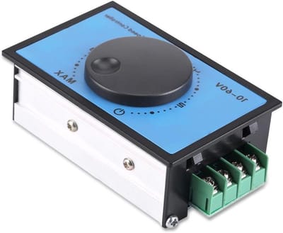 Motor Snelheidsregelaar - PWM Controller - Motor Aansturing - Soft Start - 20A Max - Zwart