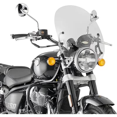 Motorfiets voorruit montage kit Givi 9058A Royal Enfield
