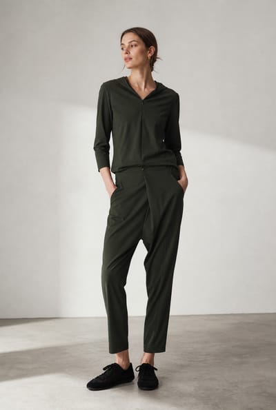 Klaus pants technical jersey | Army - Army / S