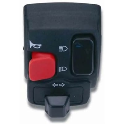 Elektrische motor commando 2B links Domino