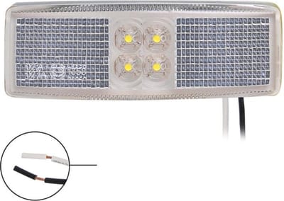 ProPlus Markeringslamp - LED - Waterdicht - 110 x 40 mm - 12V & 24V - Wit