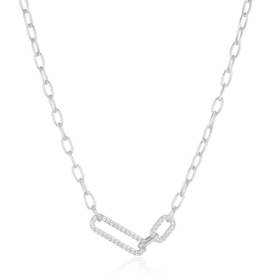 SIF JAKOBS JEWELLERY CAPIZZI DUE NECKLACE SJ-N42232-CZ.