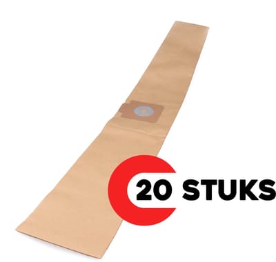 Geschikt voor EUROCLEAN. voordeelpak 2 x 10 stuks. Stofzuigerzakken voor GD930, GD 930, Papier. COVAKO Merk