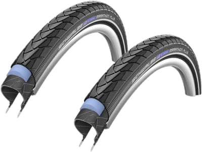 Fietsbanden set - Lekvrije banden - Veilig fietsen - Ongevoelig voor lekrijden - 700x38C - Zwart