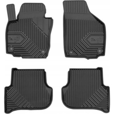 Frogum No.77 - Automatten - SKODA Yeti (2009-2018) - 4-delige set - TPE Rubber - Zwart