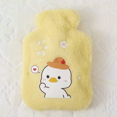 DAEBAK Koreaanse Mini Waterkruik - Geel Eendje - 500 ML - Voor op werk - Onderweg - Klein - Koreaans - Eend - Korean - Kinderkruik