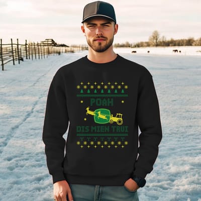 AGRIFANS® POAH Dis Mien Trui - Heren Kersttrui - XL