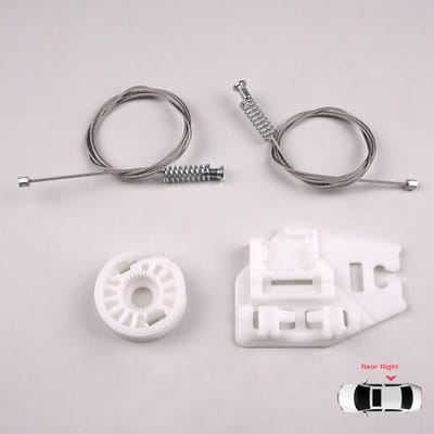 BWR504 Raammechanisme Reparatieset Achterdeur Rechts voor BMW 3 Serie E46 1998-2005 4/5 Deurs 51358212100