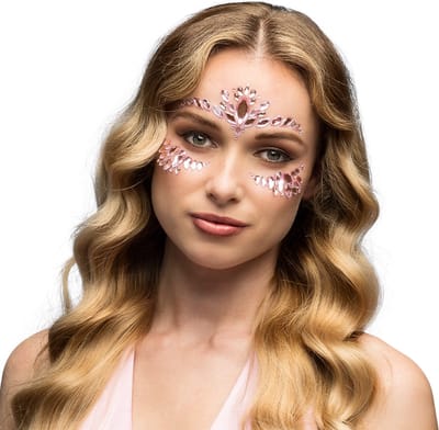 Boland - Gezichtsjuwelen Cordelia - Kinderen en volwassenen - Glitter and Glamour -