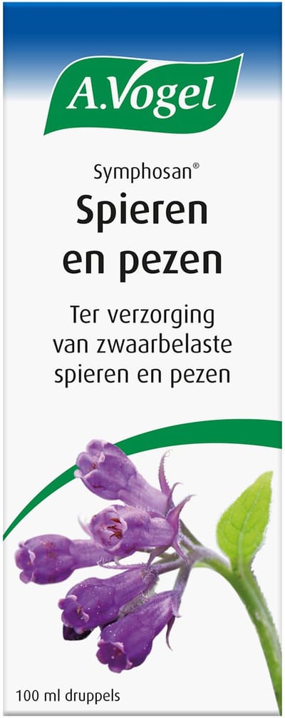 A.Vogel Symphosan druppels - Bij zwaarbelaste spieren en ter verzorging van de huid bij littekens - 100 ml