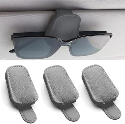 Praktische brillenhouder voor in de auto, zonnebrilhouder, organizer voor zonnebrillen en brillen