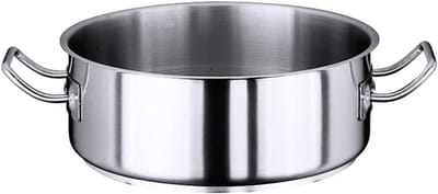 RVS braadpan 24 cm professionele kwaliteit