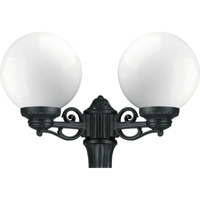 Luminaires voor paal 2 armen Dopo lighting Ndura Globo Ip55 E27