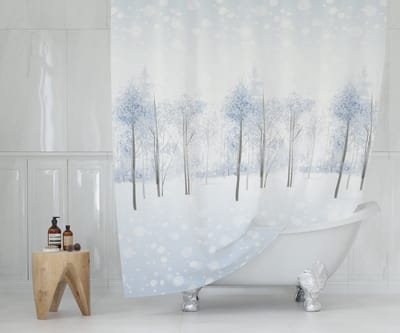 Casabueno - Douchegordijn - 180X200 cm - Badkamer Gordijn - Waterdicht - Sneldrogend en Anti Schimmel - Wasbaar en Duurzaam