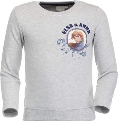 Disney - Frozen - Elsa en Anna - Sweater - Hologrampatroon - 100% katoen - 110/116
