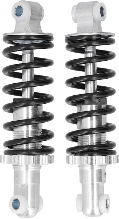 Dailygoods- Schokdemper Aluminiumlegering 150 mm - Mountainbike Demper - Achterste Stoterstang - Vervanging/Fiets - Universeel - 170 mm Lengte - Veer