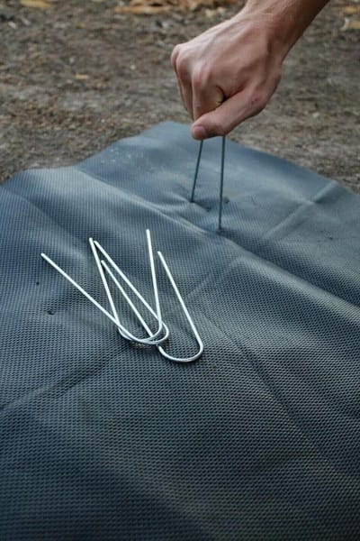 Grondankers - Grondpennen Haken - Tuin Vastzetten - Extra Sterk Verzinkt - 150x25mm 500 Stuks - Zilver
