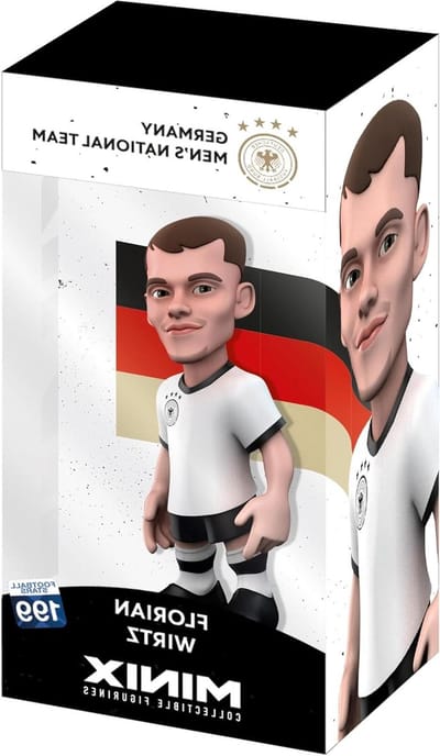 Florian Wirtz Verzamelfiguur - Voetbal Ster Beeldje - Decoratie Presentatie - Realistische Stijl - 8 x 9 x 19 cm