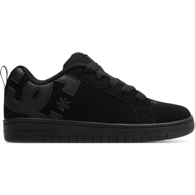 DC Shoes Court Graffik Kindersneakers - Zwart - Maat 35 - Suède