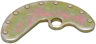 Toilet Montagebeugel - Kraanonderdeel Reparatiekit - Sanitair Repareren - O.E.M. Geautoriseerd Deel - 14 x 7.8 x 0.6 cm - Chroom