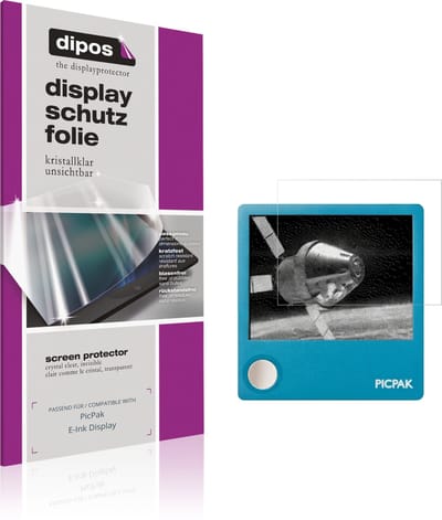 dipos – 4x Beschermfolie geschikt voor PicPak E-Ink Display | Krasbestendige & heldere Screenprotector Ultra-Thin