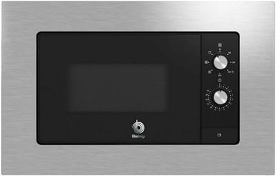Inbouwmagnetron met Grill en Aqualisis Reinigingsfunctie, 20 Liter