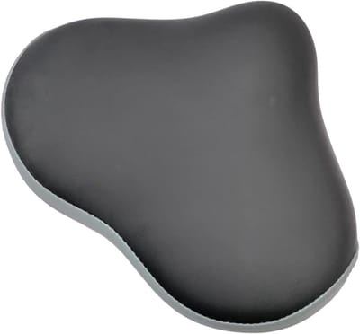 Breed fietszadel - Comfortabel zadel - Dagelijks fietsen - Universele pasvorm - 32 cm - Zwart
