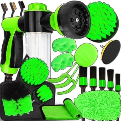 Dailygoody - Retoo Auto Reinigingsset - 21-delige Auto Onderhoud Kit