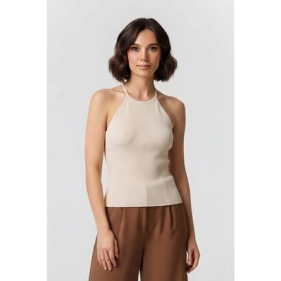& Other Stories Adrien Tank Top Beige Größe: S | Tanktops Outlet | Damen | Braun