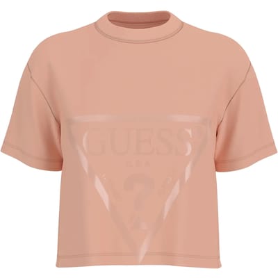 Guess Jeans Roze Katoenen Dames T-shirt