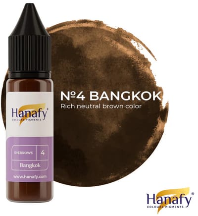 Hanafy Mineral Pigment for Eyebrows No.4 – Bangkok