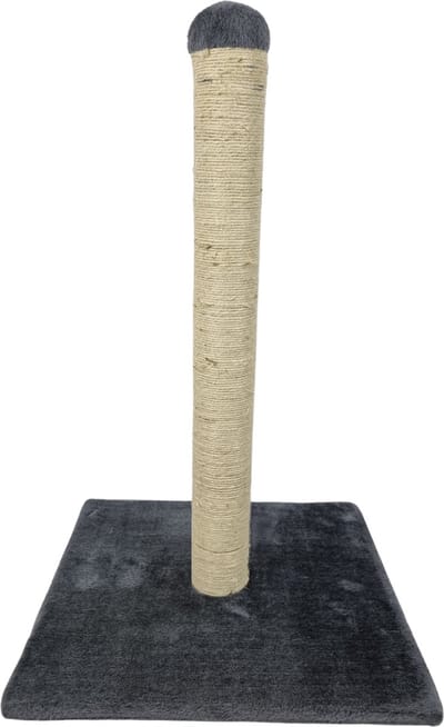 Topmast Krabpaal Classic - Antraciet - 40 x 40 x 60 cm - Krabpaal voor Katten - Met Sisal Touw