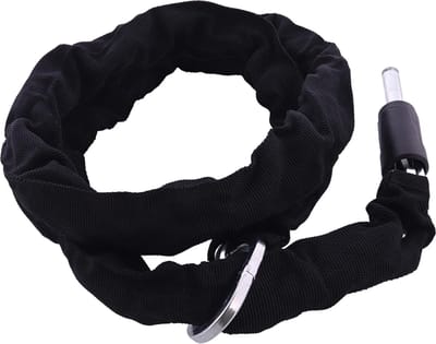 Craved Insteekketting - Fietsslot - Zwart - 140 cm - Geschikt voor AXA