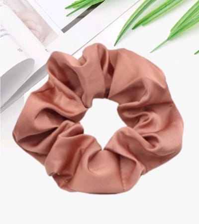 Luxe Zijde scrunchie -Silk feeling polyester haarelastiek Haarelastiekjes - Haar Accessoires Vrouwen - Wokkels - Haarelastiekjes Scrunchie - Haar Accessoires Meisje