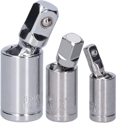 Drie-delige Kruis Sleutelset voor 1/2 Inch, 3/8 Inch en 1/4 Inch Impact Sleutels en Ratelsleutels